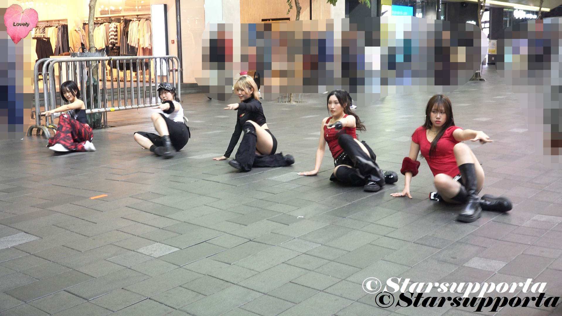 20251220 KPOP dance @ 香港銅鑼灣H&M對出